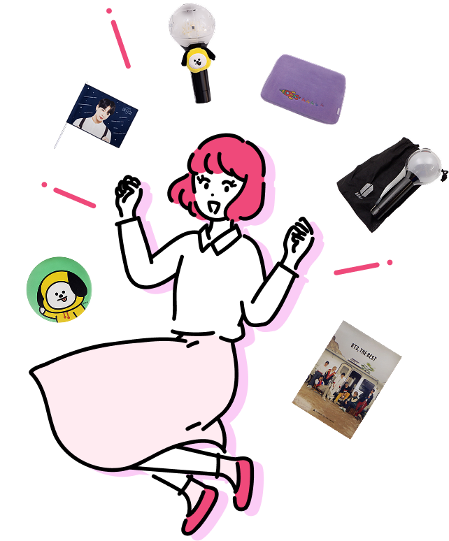 利用者数420万人突破!! BTSグッズ手間なくまとめて買い取ります!!