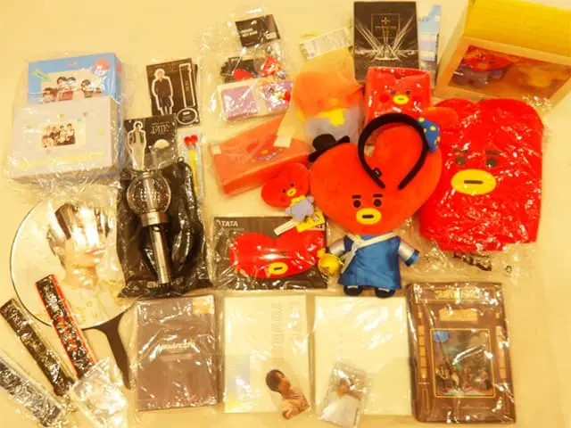 BTSを含むK-POPグッズのトレカ・ペンライト・Blu-rayなどを買取