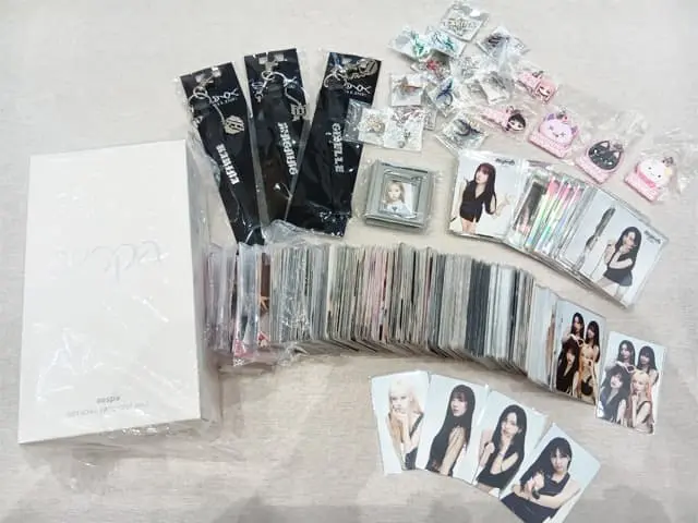 aespa、RIIZE、ほかのトレカ・ペンライト・キーリングなどを買取